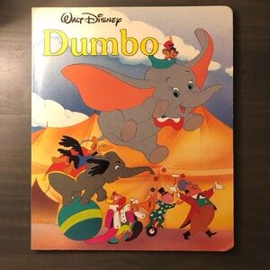 Vintage Walt Disney Dumbo Book